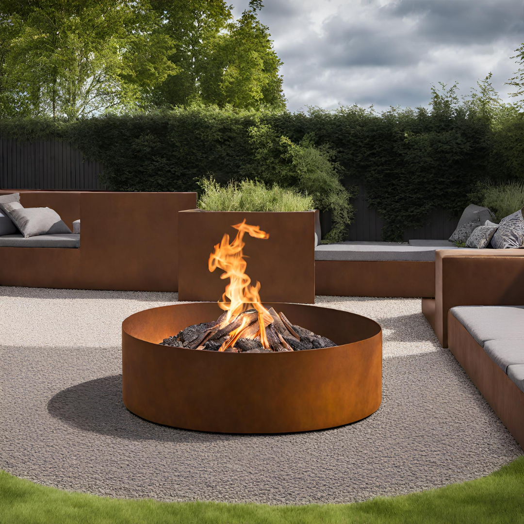 Corten Fire Pit (Round)