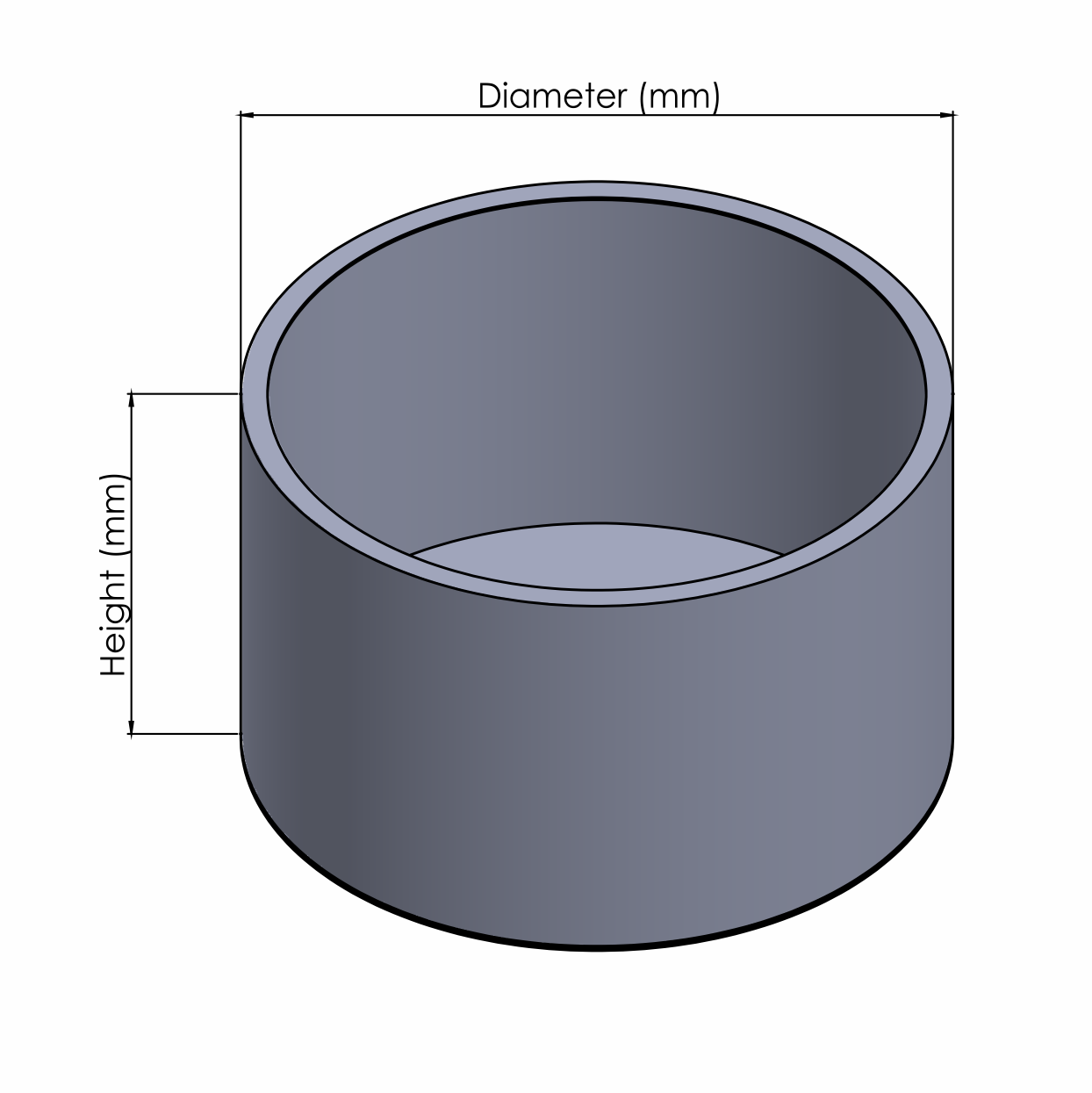 Corten Planter (Round)