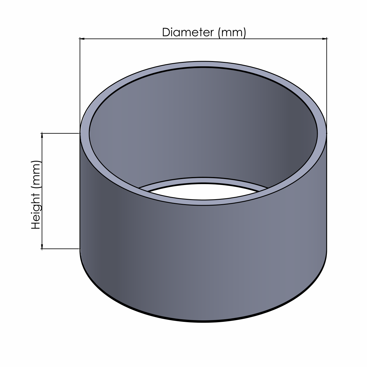 Corten Planter (Round)